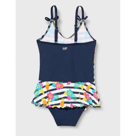 Maillot 1pièce fillette imprimé à fleurs colorés 2-8 ans