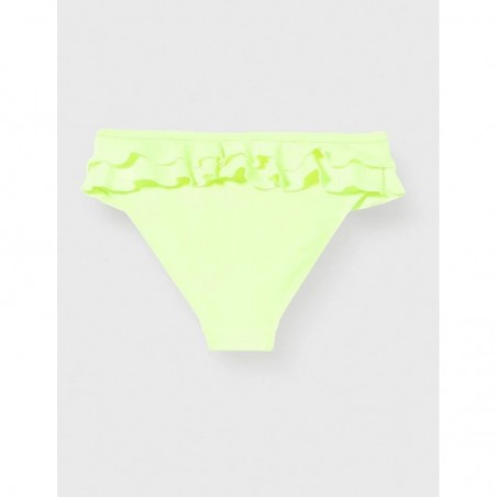 Culotte de bain bébé et fillette jaune fluo 12 mois-8 ans