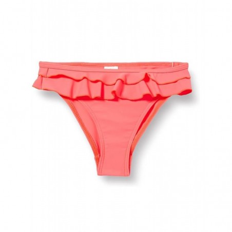 Culotte de bain bébé et fillette orange fluo 12 mois-8 ans