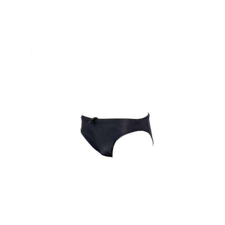 Slip Maillot de bain homme uni noir permanent basic et sport