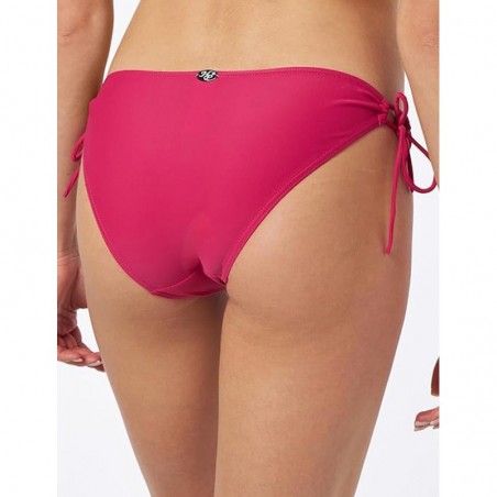 Bikini framboise, haut armatures à coques moulées, culotte ajustable - du 36 au 46