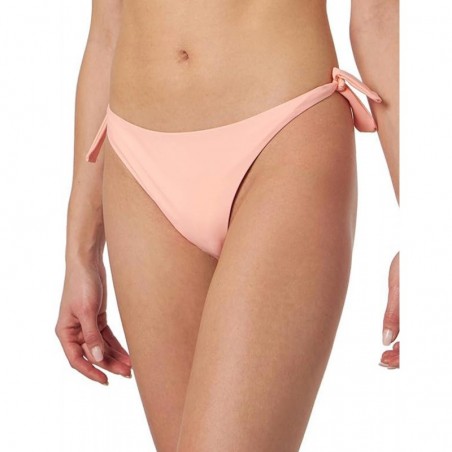 Bikini rose poudré haut triangle et culotte brésilienne - taille 34 à 46