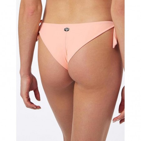 Bikini rose poudré haut triangle et culotte brésilienne - taille 34 à 46