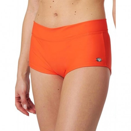 Bikini orange, haut triangle et shorty - taille 34 à 46