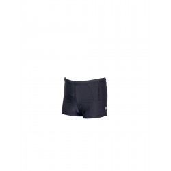 Shorty Maillot de bain garcon uni noir permanent basic et sport