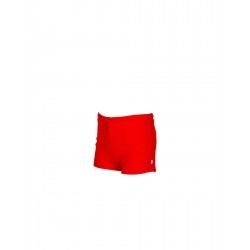 Shorty Maillot de bain garcon uni rouge permanent basic et sport