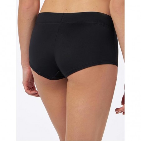 Maillot de bain 2 pièces noir, haut triangle et shorty - taille 34 à 46