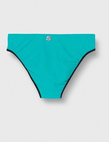 Culotte de maillot de bain menstruel turquoise Ibis du 12 au 16 ans - Dos