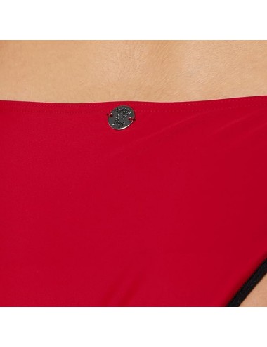 Bas de maillot de bain menstruel rouge taille basse Bali du 36 au 46 - Détails