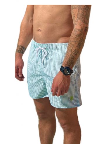 Boardshort Homme Blanc à...