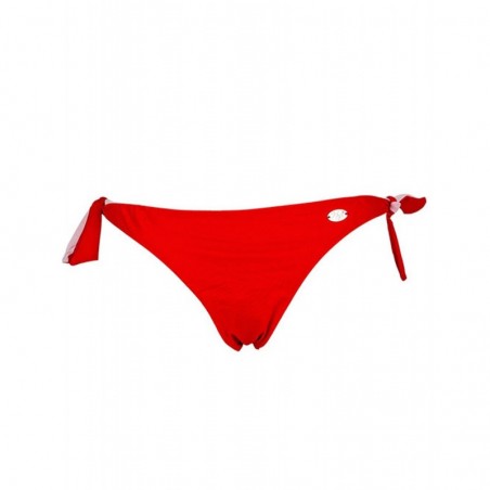 Bas de maillot de bain femme brésilien tanga uni rouge