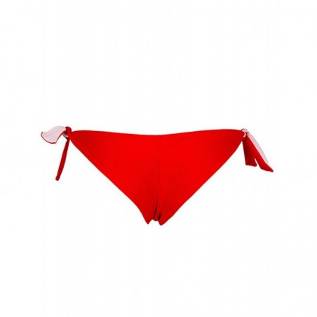 Bas de maillot de bain femme brésilien tanga uni rouge