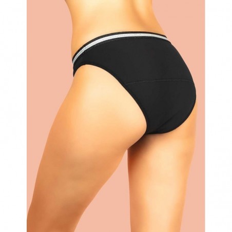 Culotte menstruelle sporty flux léger Orchidée