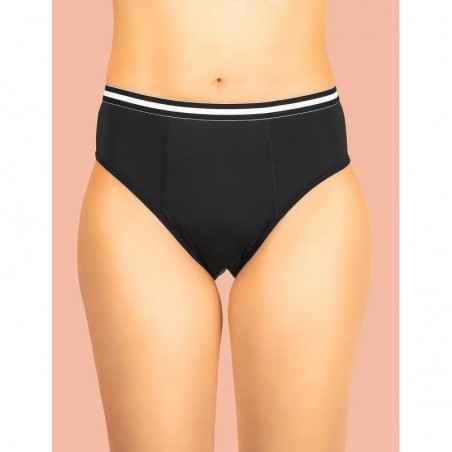 Culotte menstruelle sporty flux moyen Pivoine